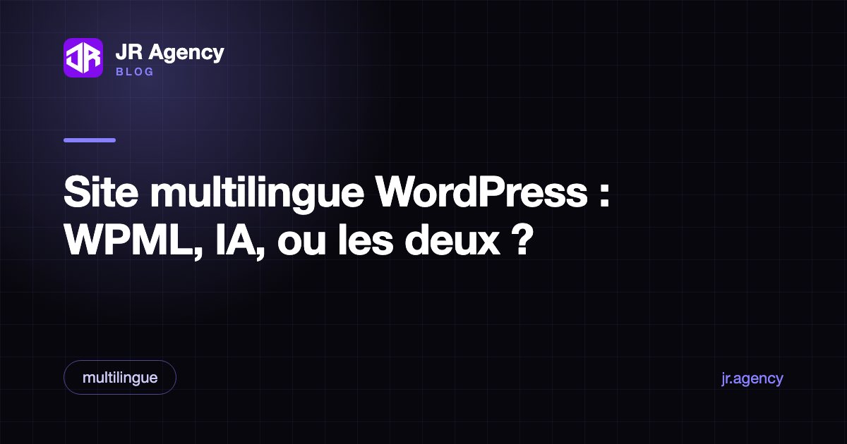 Interface WordPress affichant la même page dans plusieurs langues
